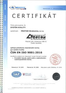 ČSN EN ISO 9001-2016